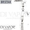 Bristan Java Basin Mixer without Waste Tap Spares